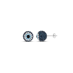10mm Evil Eye Studs Earrings