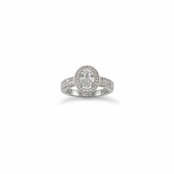 Micropave & Oval Single Stone