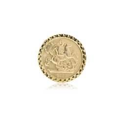 9ct YG Full Coin Stamp Bezel