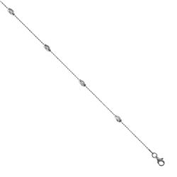 Silver Faceted Ball Chain 925