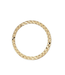 9ct YG Tenth Bezel