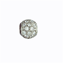 9ct Gold Medium CZ Ball