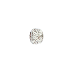 9ct Gold Cz Ball White