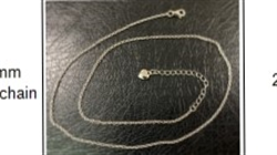 Sterling Silver Gold Plated Belcher Chain with Extender
