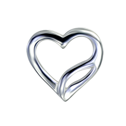Sterling Silver Heart Pendant with Chain
