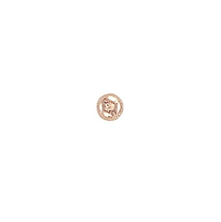 9ct YG Plain Ball Nose Stud