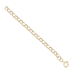 9ct YG Round Belcher Chain