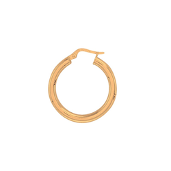 Hoop Earrings Yellow Gold