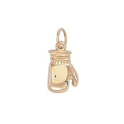 9ct YG Right Hand Boxing Glove Pendant