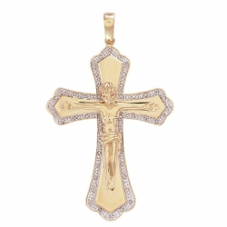 Diamond Crucifix Pendant (DCR98)