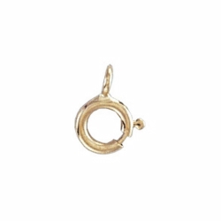 9ct YG 7mm Closed Bolt Ring (Pack Of 7)