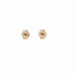 9ct YG Small Butterfly Scrolls