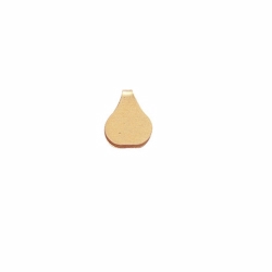 9ct YG 7mm End Cap (pack of 5)