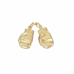 Hollow Pair Of Boxing Glove Pendant