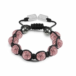 12mm Kamara Pink Crystal Bracelet