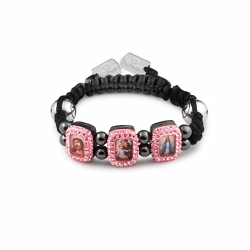 Kamara Pink Baby Saints Bracelet
