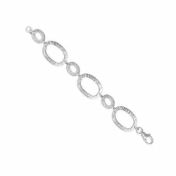 Sterling Silver Fancy Ladies Bracelet