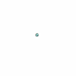 Sterling Silver Blue CZ Nose Stud