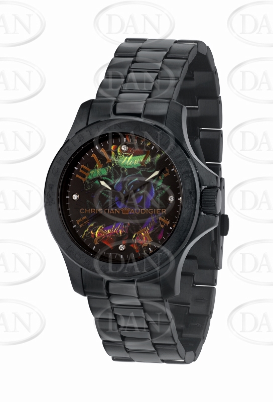 Midnight Garden Christian Audigier Watch