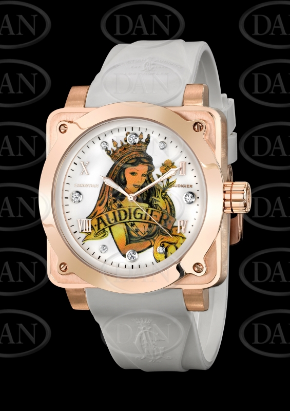 Queen Of Clubs Christian Audigier Watch