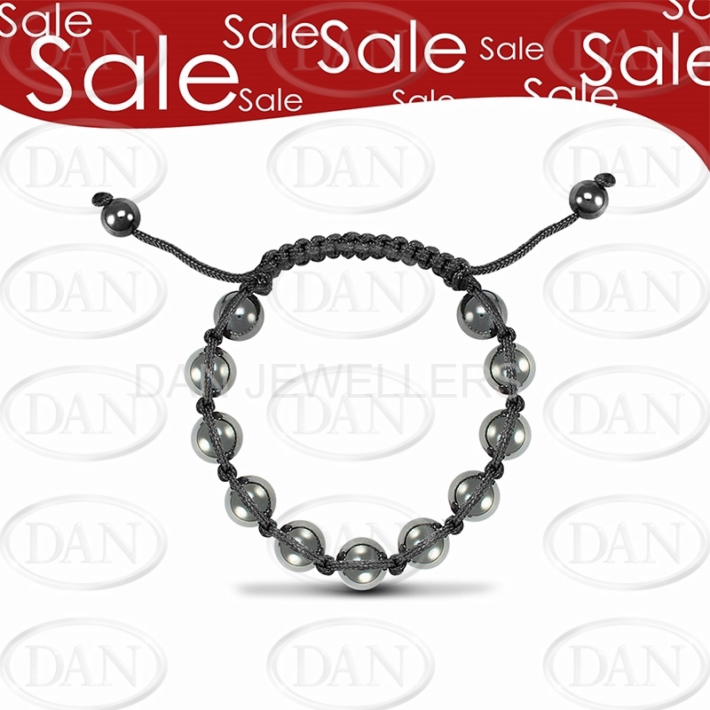 Hematite Ball Bracelet