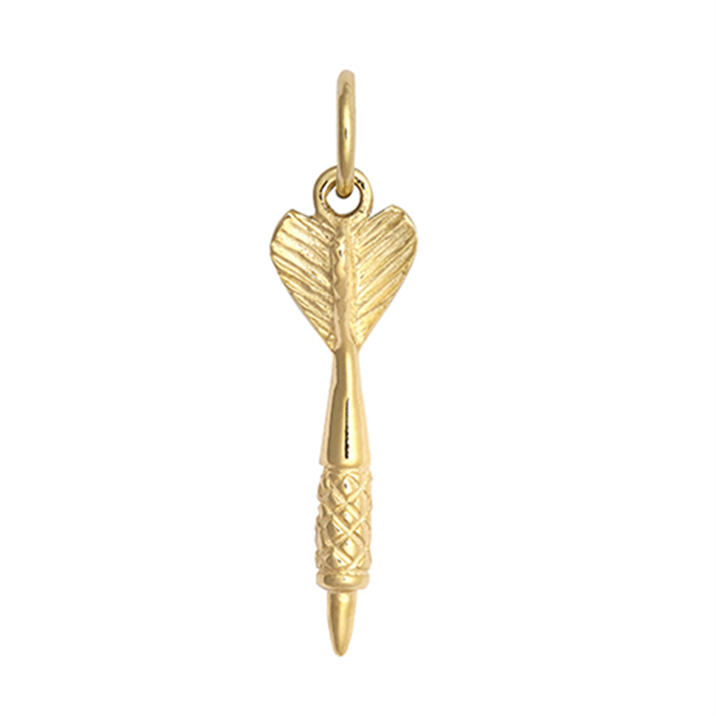 9ct Yellow Gold Dart Pendant