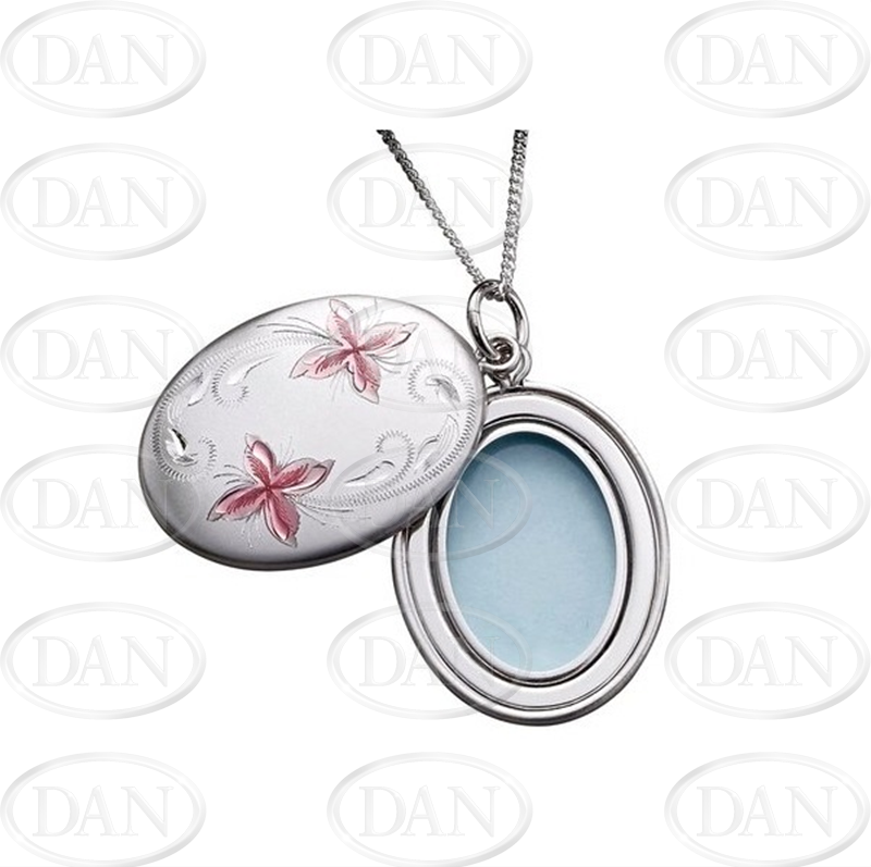 Sterling Silver 20mm Swing Locket