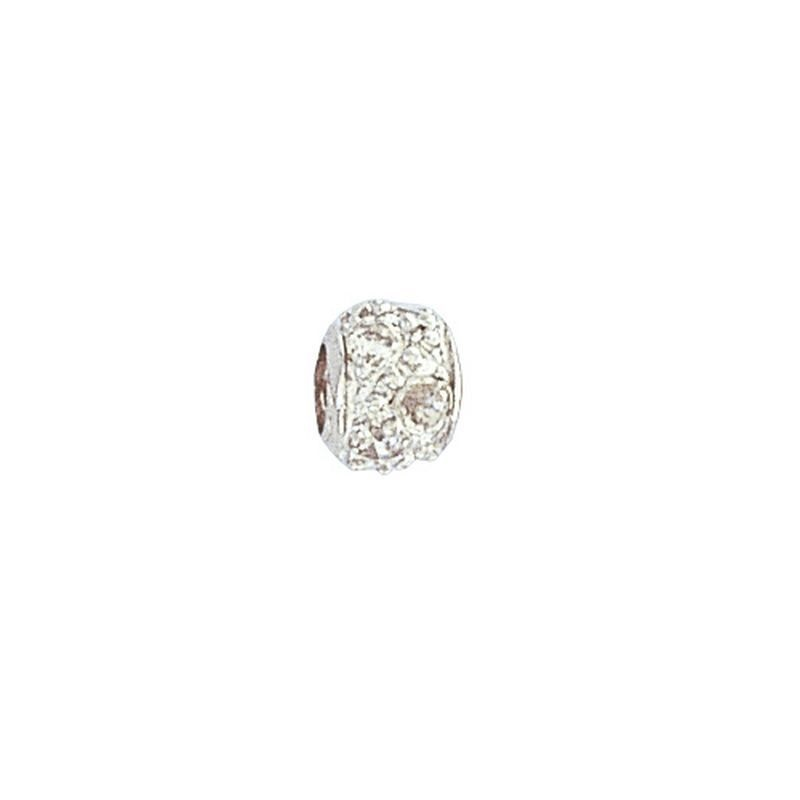 9ct Gold Cz Ball White