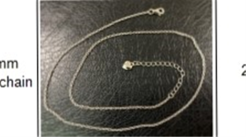 Sterling Silver Gold Plated Belcher Chain with Extender