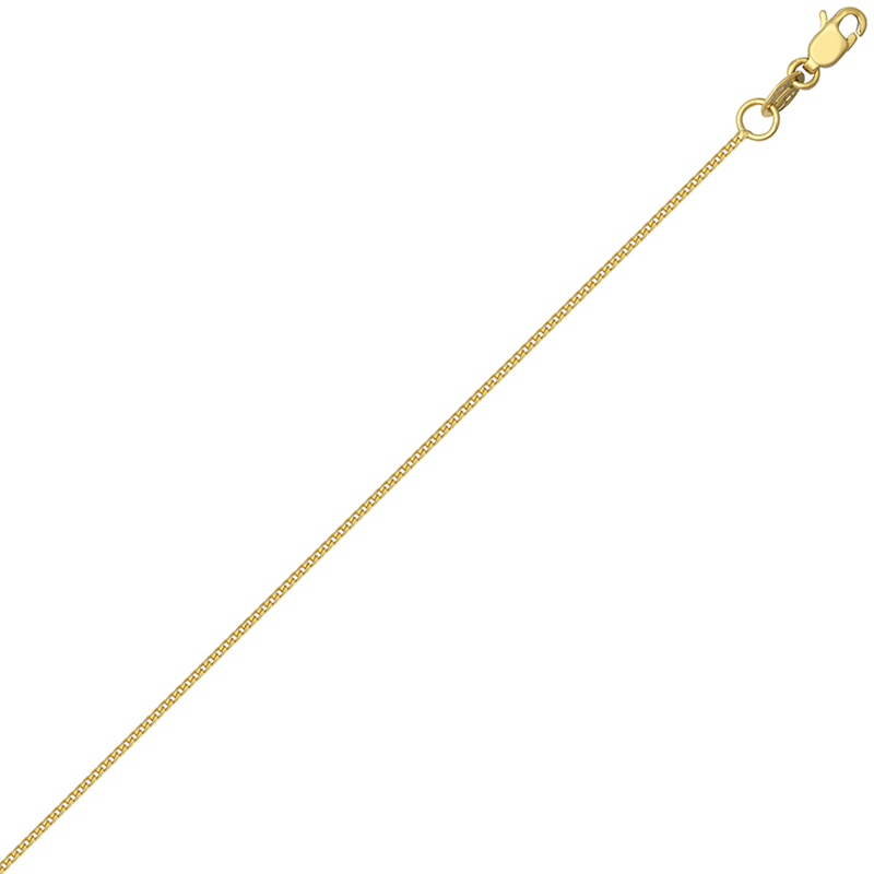 18ct YG Diamond Cut Franco Chain 20 Inch