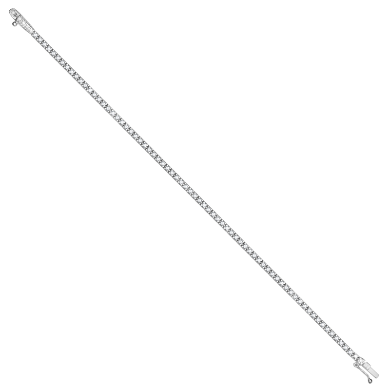 18ct WG 1.00ct Diamond Tennis Bracelet
