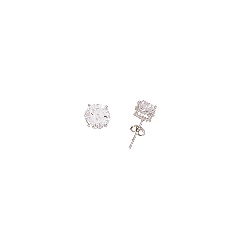 9ct Gold CZ Stud Earrings