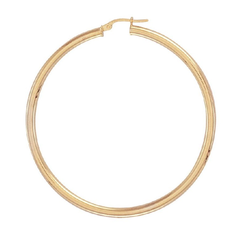9ct Yellow Gold Hoop Earrings