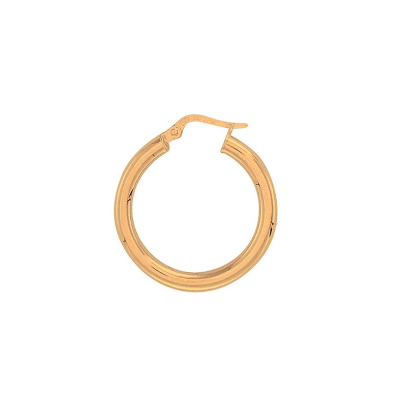 Hoop Earrings Yellow Gold