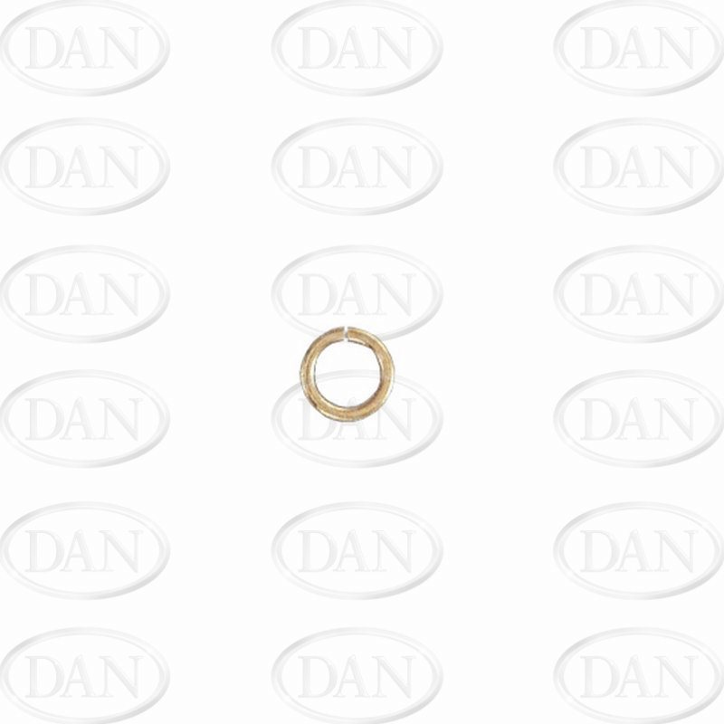 9ct YG 6mm Jump Rings (Pack Of 10)