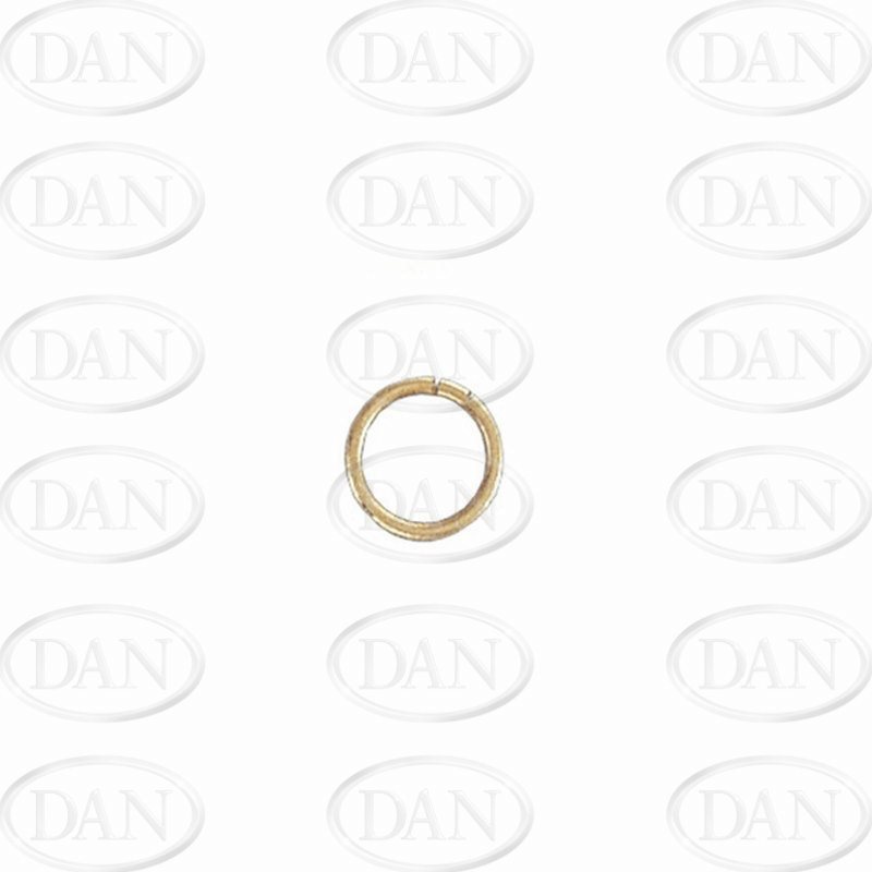 9ct YG 8mm Jump Rings (Pack Of 7)