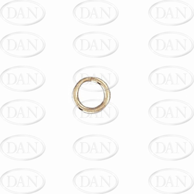 9ct YG 6mm Split Rings (Pack Of 10)