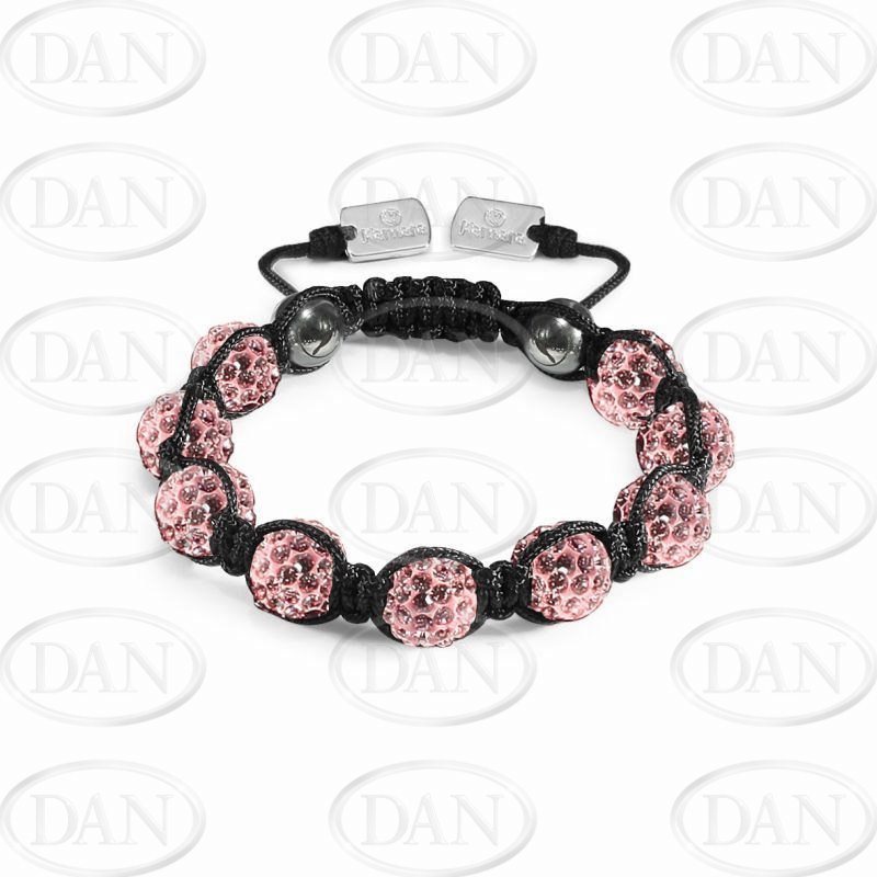 10mm Kamara Pink Crystal Bracelet