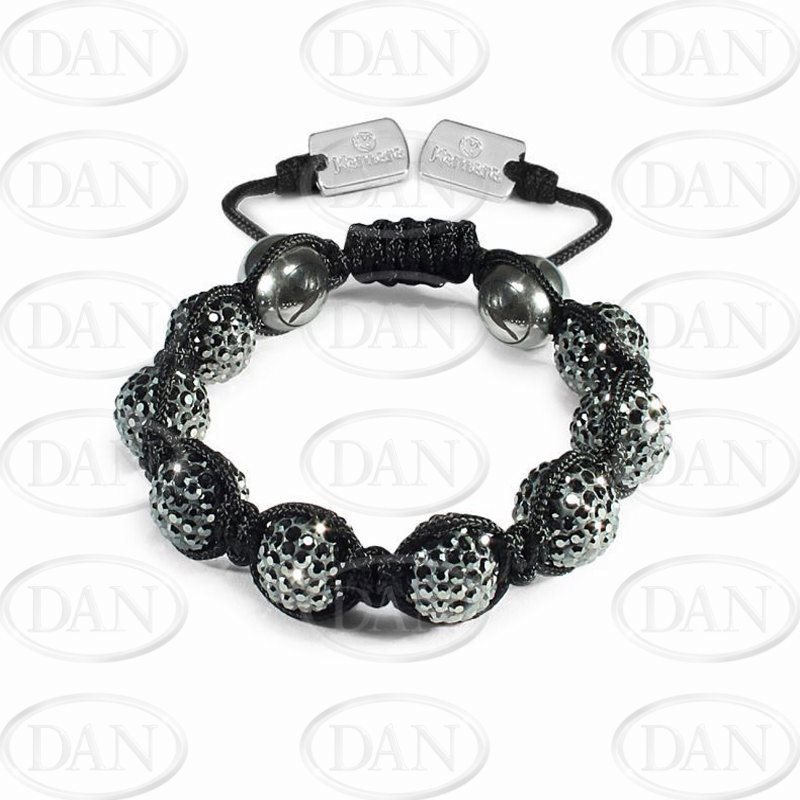 12mm Ladies Charcoal Crystal BT