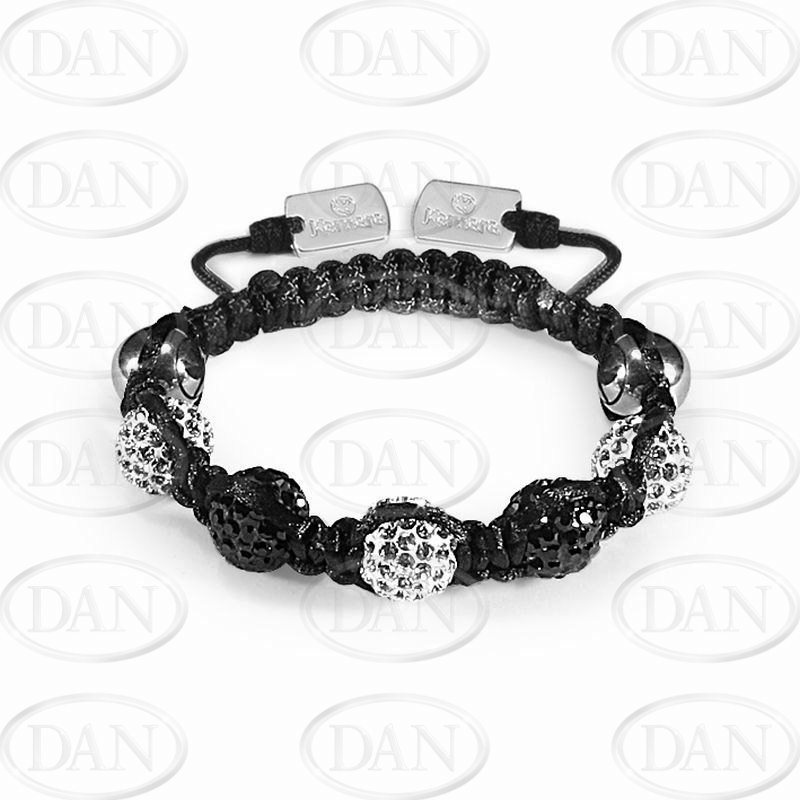 Kamara 8mm Kids  Black&Wt Crystal