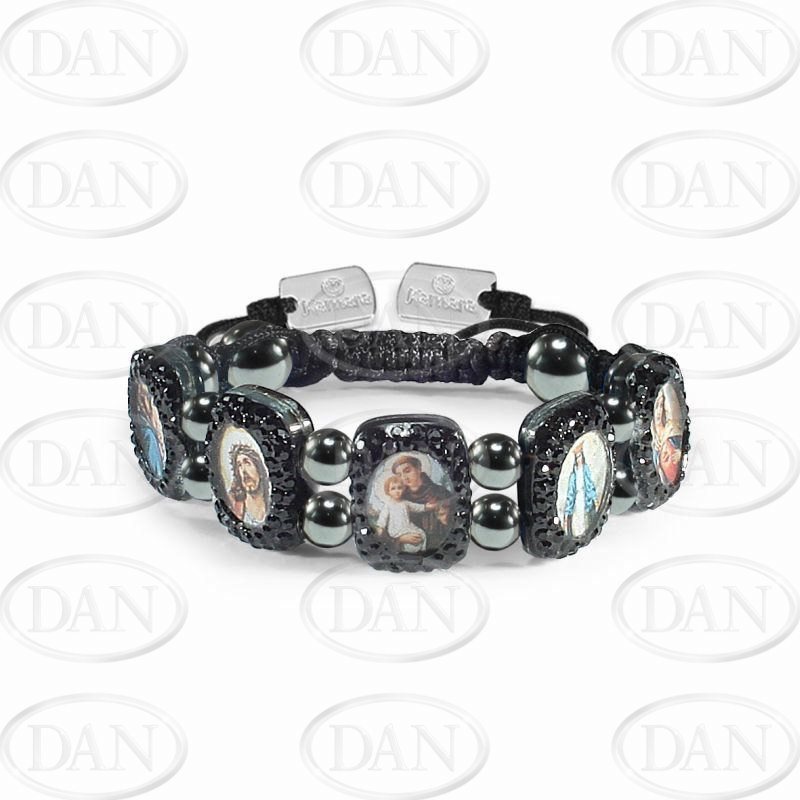 Kamara Sq Mop Black Crystal Saint