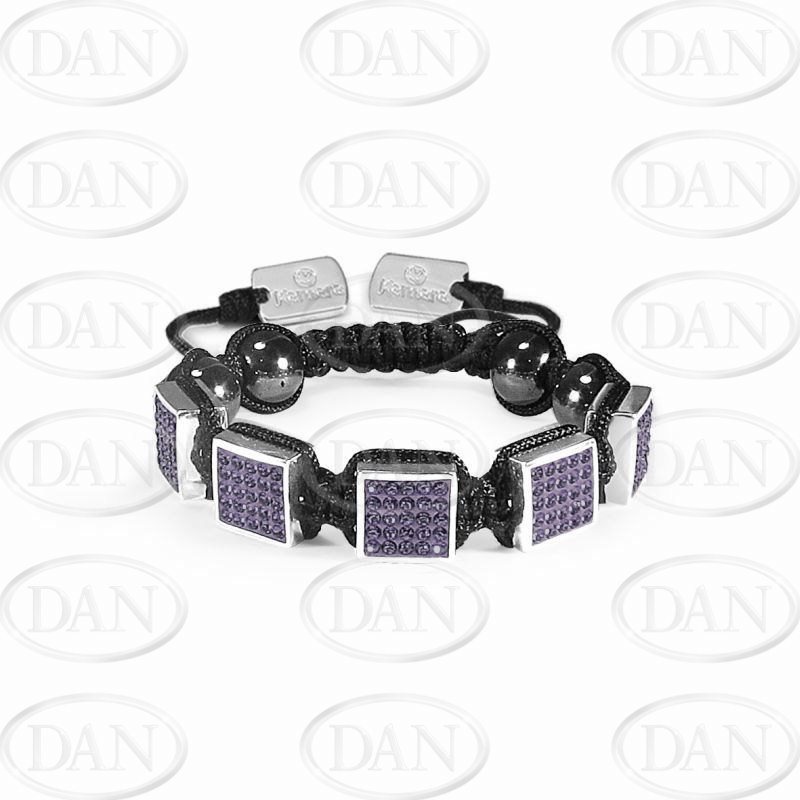 Kamara Square Purple Crystal