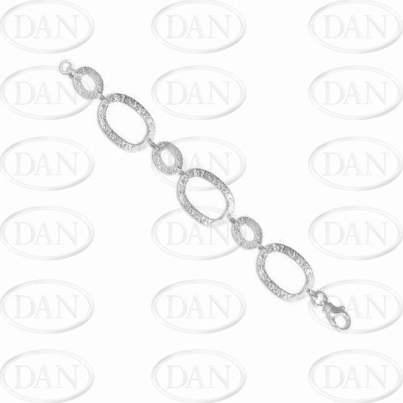 Sterling Silver Fancy Ladies Bracelet