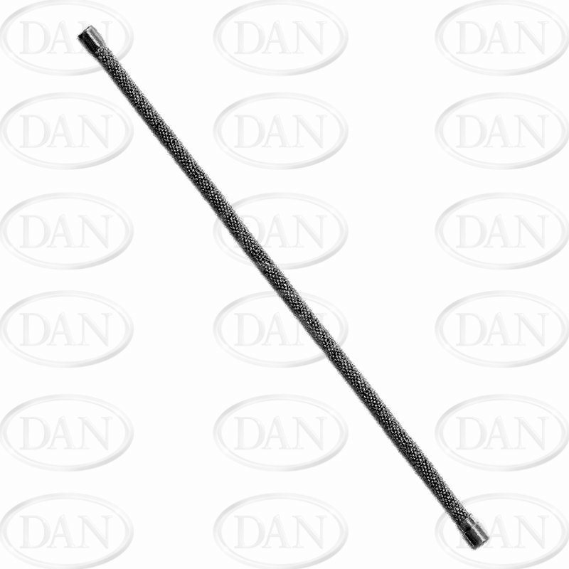 Sterling Silver Ladies Flexi Mesh Magnetic Bangle - Black Plated