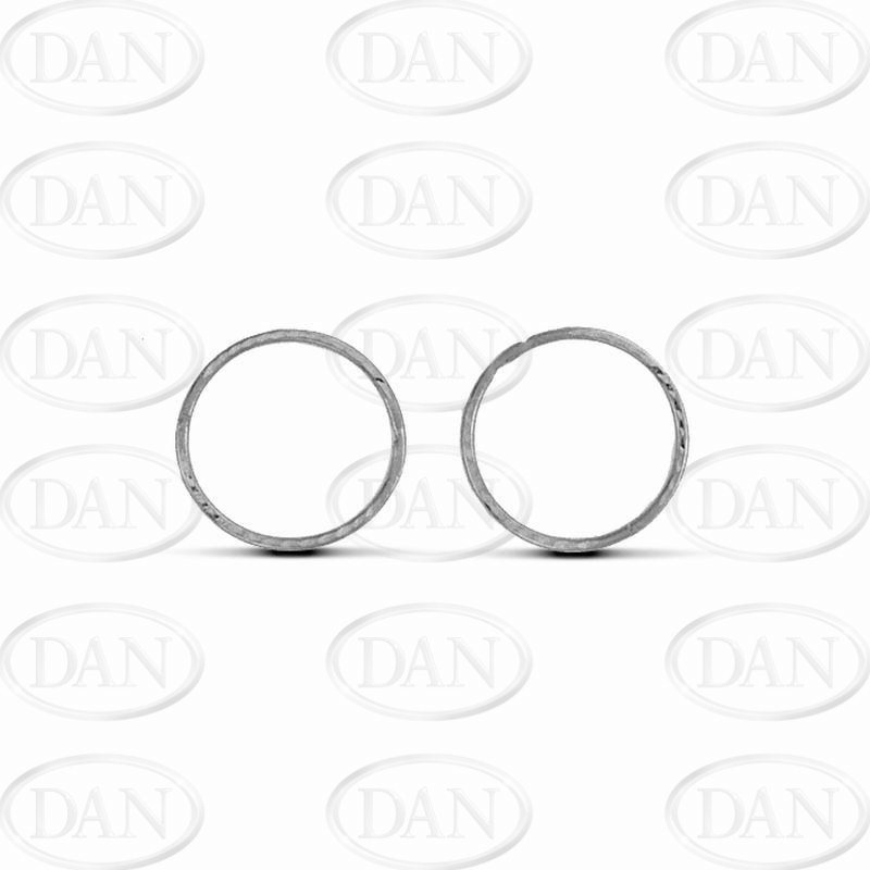 Sterling Silver 16mm Diamond Cut Hinged Sleeper Earrings