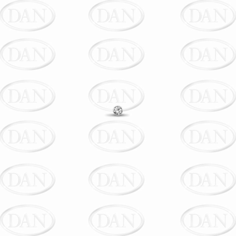 Cz Nose Studs Silver