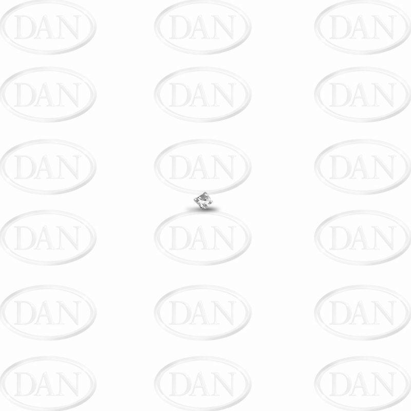 Cz Nose Studs Silver